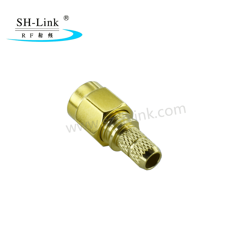 RF SMA coaxial female connector for RG316 RG174 cable